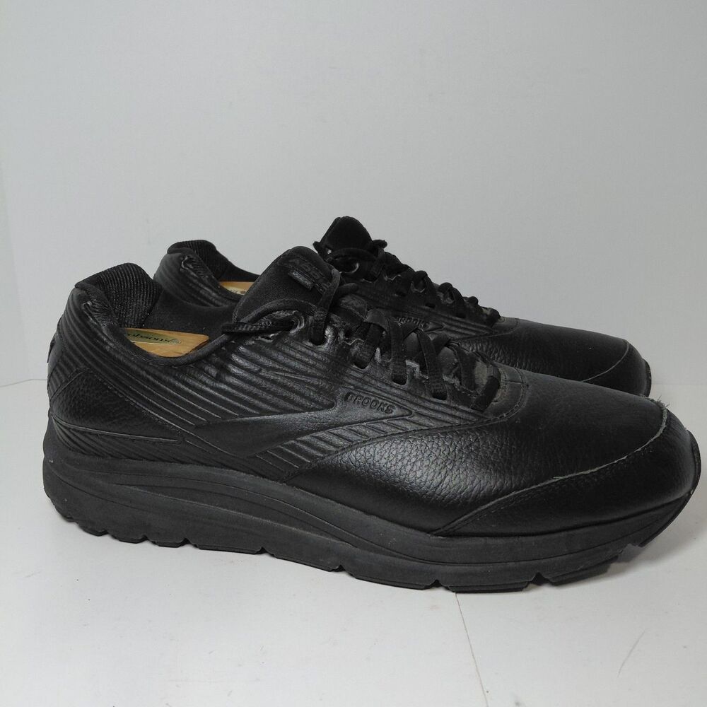 Brooks Addiction Walker 2 Men's Size 13B Non Slip Black Shoes 1103181B072